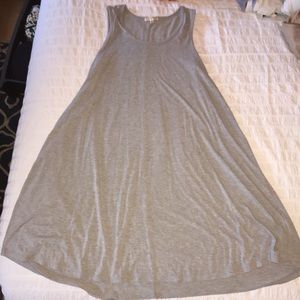 Gray Sleeveless Knit Dress sz. Medium